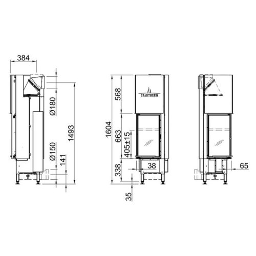 SPARTHERM ARTE 2LRh-66