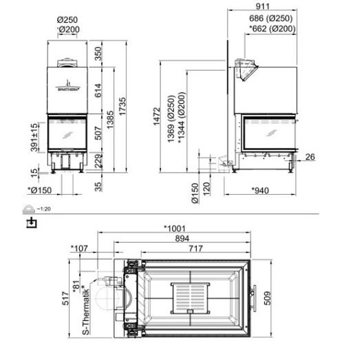 SPARTHERM ARTE U-70h