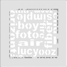 ABC SZELLŐZŐRÁCS 17x17cm