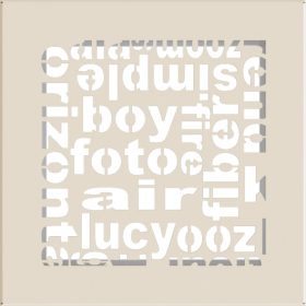 ABC SZELLŐZŐRÁCS KRÉM 17x17cm