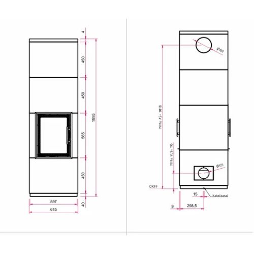 SCHMID S25 GO LINE HŐTÁROLÓS KANDALLÓ