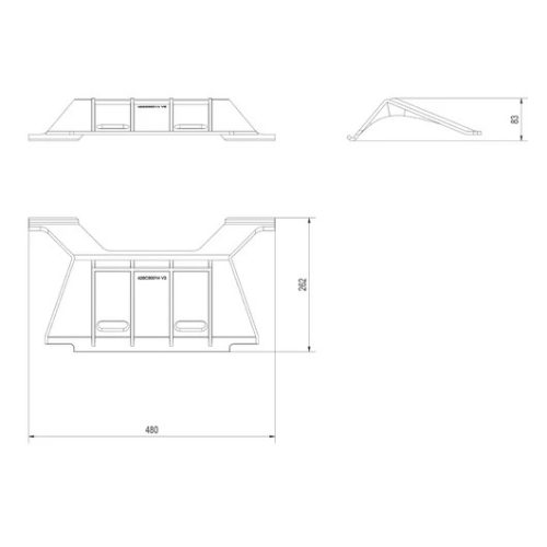 LÁNGTERELŐ MAJA V2
