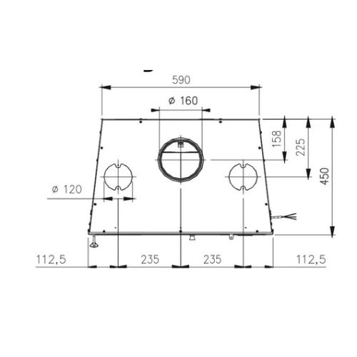 LA NORDICA INSERTO 70 4.0 - VENTILATO KAZETTA