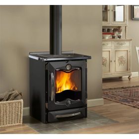 LA NORDICA CUCINOTTA FEKETE FATÜZELÉSŰ SPARHELT