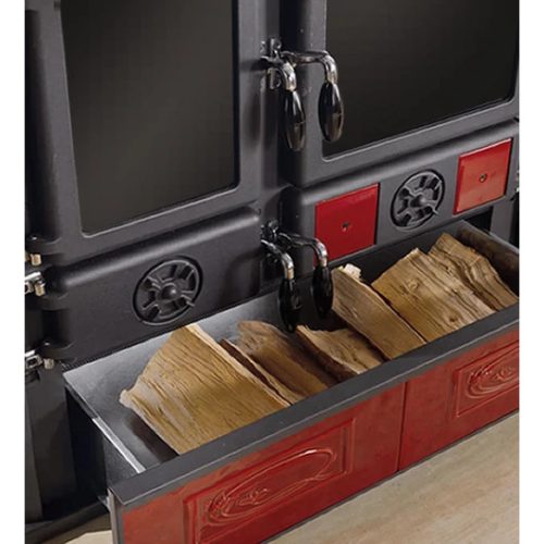 LA NORDICA ROSA 5.0 CAPPUCCINO FATÜZELÉSŰ SPARHELT KERÁMIA BURKOLATTAL