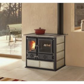   LA NORDICA ROSA 5.0 PETRA FATÜZELÉSŰ SPARHELT KŐ BURKOLATTAL