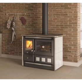   LA NORDICA ROSA XXL 5.0 MAJOLICA FEHÉR FATÜZELÉSŰ SPARHELT