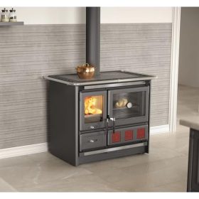   LA NORDICA ROSA XXL 5.0 PETRA ANTRACIT FATÜZELÉSŰ SPARHELT