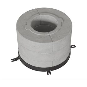   HŐTÁROLÓ BETON GYŰRŰ TORA/M KÁLYHÁKHOZ 6DB 3 RÉTEGŰ 150Ø