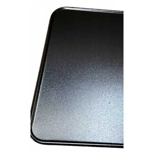 LEMEZ ALÁTÉT 80x50 cm FEKETE