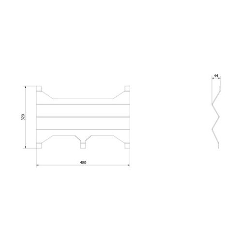 LÁNGTERELŐ ARKE 75