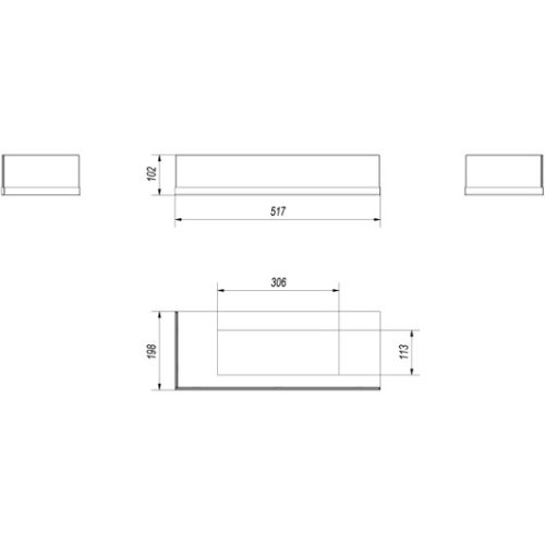 ÜVEGEZÉS BIOKANDALLÓ DELTA 600 BAL OLDALAS
