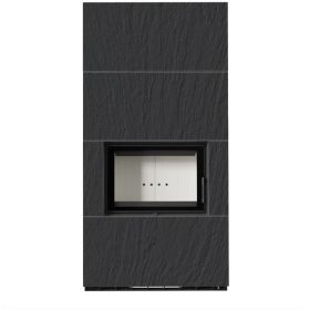   KRATKI FLOKI BOX 8 kW NATURALI NERO KANDALLÓ KŐ BURKOLATTAL
