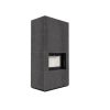 KRATKI FLOKI BOX 8 kW NATURALI PIETRA KANDALLÓ KŐ BURKOLATTAL