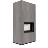 KRATKI FLOKI BOX 8 kW NATURALI GRIGIA KANDALLÓ KŐ BURKOLATTAL