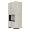 KRATKI FLOKI BOX 8 kW NATURALI PERLA KANDALLÓ KŐ BURKOLATTAL