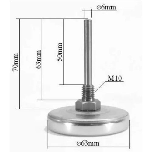 GRILL, BBQ HŐMÉRŐ 0+400˚C-OS