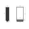 INFIRE 2SIDE 1400 SLIM VERTICAL