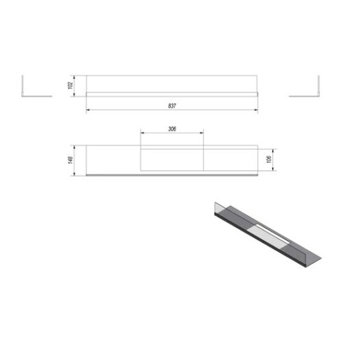 ÜVEGEZÉS BIOKANDALLÓ JULIET 1100