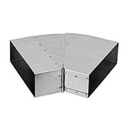 TÉGLALAP CSATORNA KÖNYÖK ÁLLÍTHATÓ SÍKBELI IDOM 25°–45° 200 x 50 MM