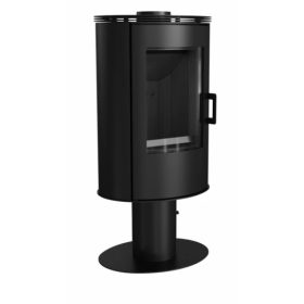   KOZA AB S N O DR FORGATHATÓ KANDALLÓKÁLYHA FEKETE BELSŐVEL