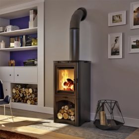 KRATKI KOZA K5 S KANDALLÓKÁLYHA ,FATARTÓVAL