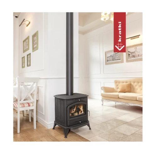 KRATKI KOZA K6 130 KÁLYHA TURBOFAN RENDSZERREL