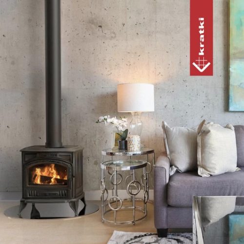 KRATKI KOZA K6 130 KÁLYHA TURBOFAN RENDSZERREL