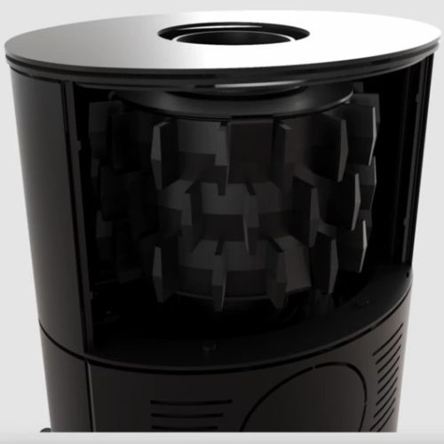 KRATKI KOZA ROLLO W BLACK KANDALLÓKÁLYHA