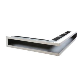   SAROK SZELLŐZŐ P BEÉPÍTŐ KERETTEL 500x700/100 FEKETE/KRÓM