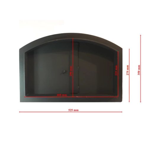 LANGALLÓ KÉTSZÁRNYÚ KEMENCEAJTÓ