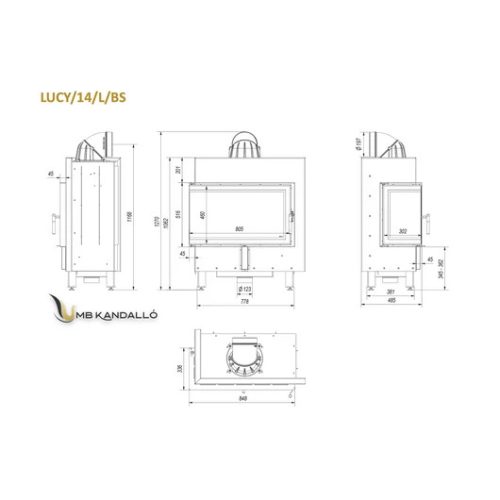 KRATKI LUCY 14 SLIM BALOS