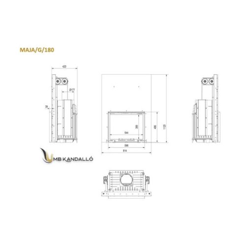 KRATKI MAJA 180 LIFTES KANDALLÓBETÉT