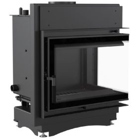   KRATKI MAJA 12 BP/ BS JOBB EGYBENYÍLÓ VÍZTERES KANDALLÓ DECO ÜVEGGEL