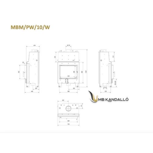 MBM 10 VÍZTERES LEMEZKANDALLÓ