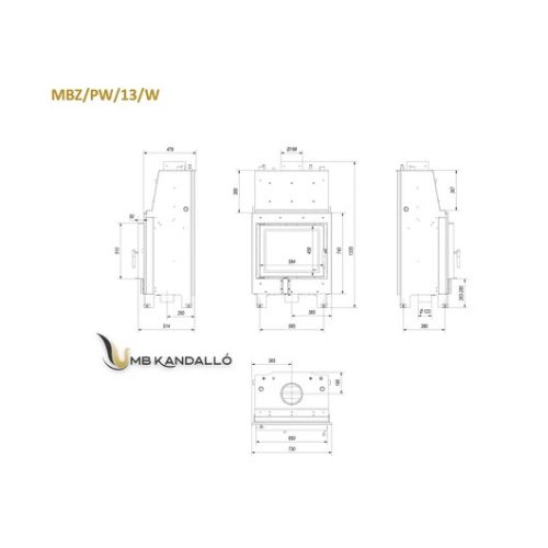 KRATKI MBZ 13 VÍZTERES
