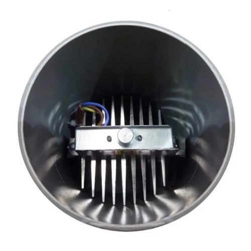 KEREK LÉGBEVEZETŐ FŰTŐSZÁLLAL ÉS VISSZACSAPÓ SZELEPPEL 150MM SAVÁLLÓ SZELLŐZŐVEL