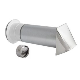   LÉGBEVEZETŐ VISSZACSAPÓ SZELEPPEL 80MM HORGANYZOTT SZELLŐZŐVEL