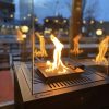 PATIO TERASZMELEGÍTŐ FEHÉR ÜVEG ELŐLAPPAL MANUÁLIS