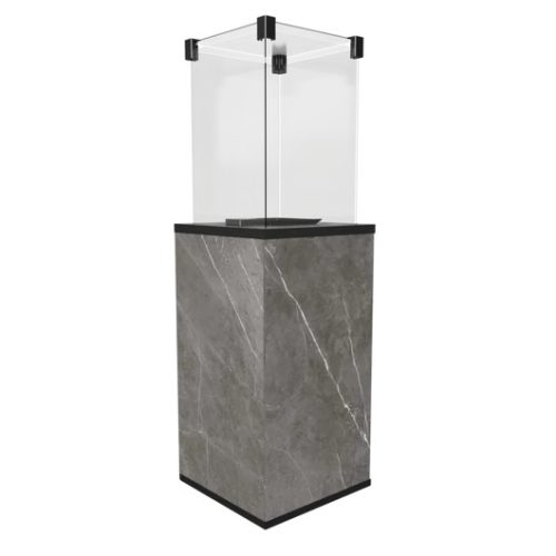 PATIO MINI TERASZMELEGÍTŐ Naturali Pietra Grey KŐ ELŐLAPPAL TÁVIRÁNYÍTÓVAL