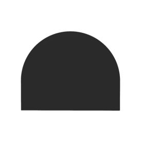 KRATKI LEMEZ ALÁTÉT FEKETE 100x80 cm