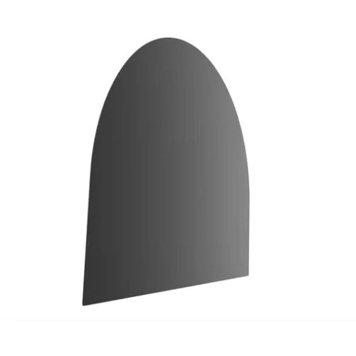 KRATKI LEMEZ ALÁTÉT FEKETE 100x80 cm