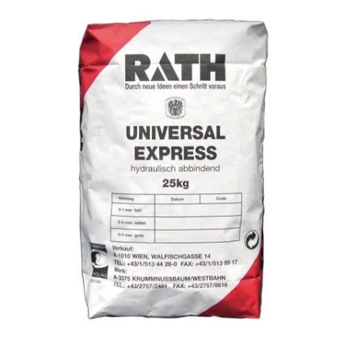 RATH UNIVERSAL EXPRESS KIÖNTŐMASSZA 0-3MM 25KG