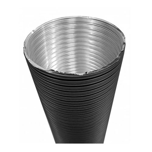FEKETE FLEXIBILIS CSŐ KÜLSŐ LEVEGŐHÖZ 125 MM/1,5M