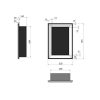SIMPLEFIRE FRAME 550 FEKETE