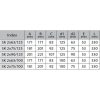 PRODMAX KÉTCSATLAKOZÓS SZELEPFOGADÓ DOBOZOK 2x63/125