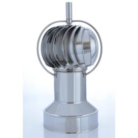   KÉMÉNYHUZAT FOKOZÓ KÜLSŐ CSAPÁGGYAL SZERELT KÉMÉNYHEZ 200 mm