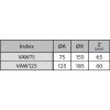 PRODMAX LÉGSZELEP ELSZÍVÁSRA VAW75Ø