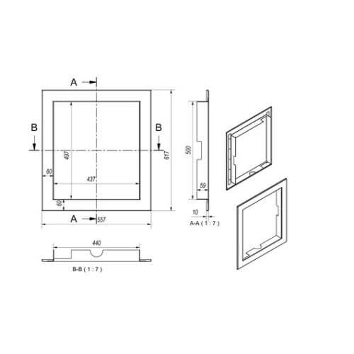 DECO KERET FS8N AJTÓHOZ