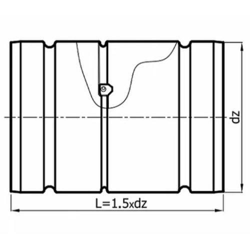 ALU VISSZACSAPÓ SZELEP 140